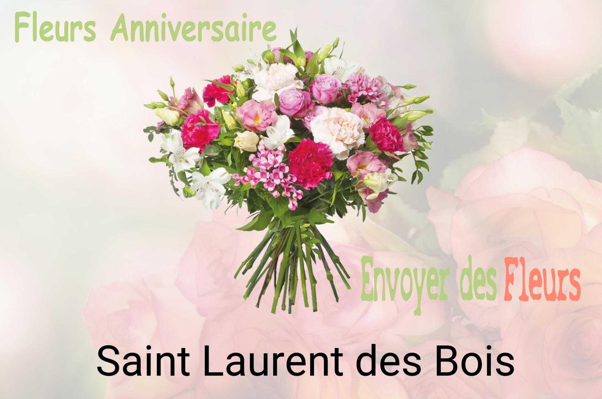Bouquet de fleurs d’anniversaire livré à Saint-Laurent-des-Bois