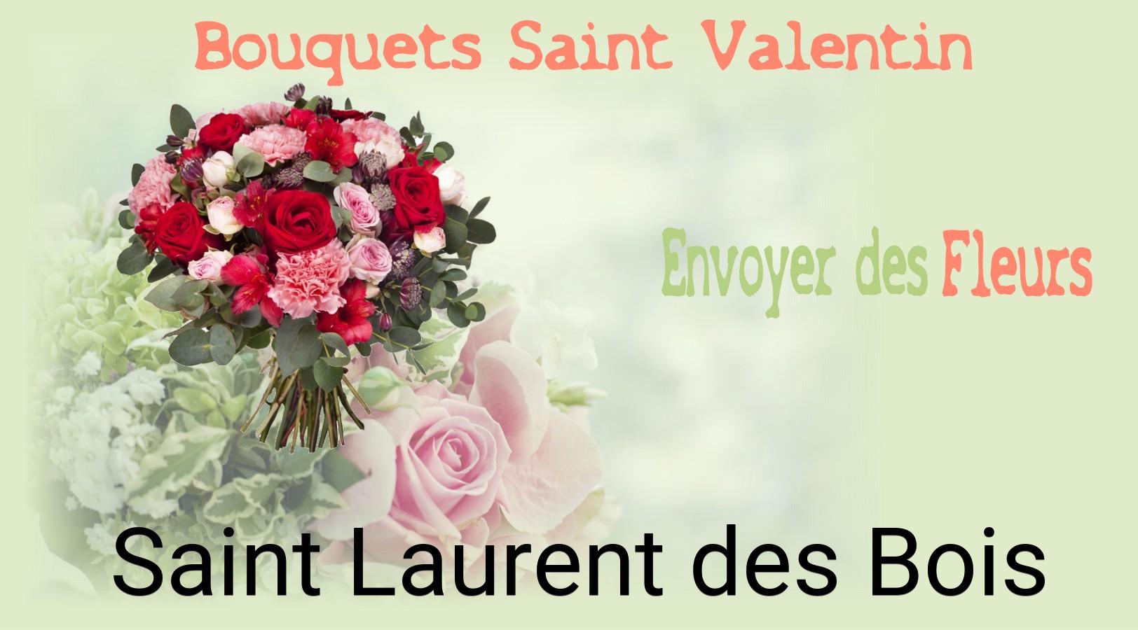 Roses de Saint-Valentin livrées à Saint-Laurent-des-Bois